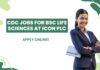 BSc Life Sciences CDC Job Openings at ICON plc