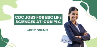BSc Life Sciences CDC Job Openings at ICON plc