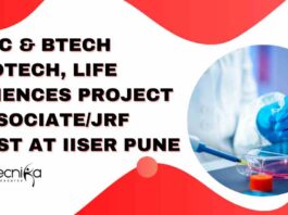 MSc & BTech Biotech Jobs