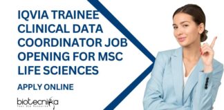 Trainee Clinical Data Job Openings at IQVIA