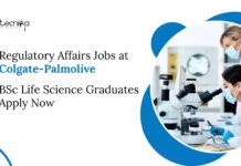 BSc Life Sciences Jobs in Regulatory Affairs at Colgate-Palmolive