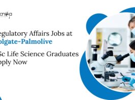 BSc Life Sciences Jobs in Regulatory Affairs at Colgate-Palmolive