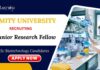 JRF Jobs at Amity University MSc Biotechnology Candidates Apply Now 