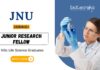JRF Vacancy at Jawaharlal Nehru University Life Science Graduates Apply Online (1)