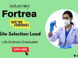 Job Vacancy at Fortrea in Bangalore | Life Science Graduates Apply for Site Selection Lead Role