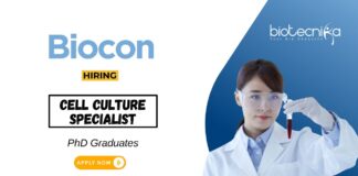 Jobs for PhD Graduates Apply Now for the Cell Culture Specialist Position