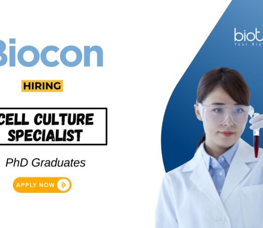 Jobs for PhD Graduates Apply Now for the Cell Culture Specialist Position
