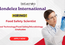 Latest Food Science Jobs at Mondelēz International | Apply Now