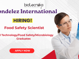Latest Food Science Jobs at Mondelēz International | Apply Now