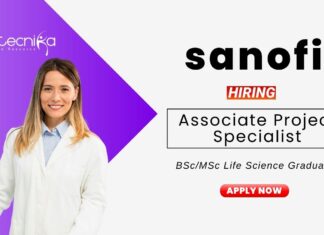 Latest Life Science Jobs at Sanofi Apply Now for the Associate Project Specialist Position