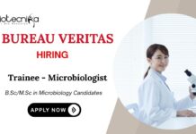 Latest Microbiology Job Vacancies
