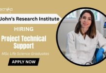 Life Science Job at St John's Research Institute Apply Now for Project Technical Support Role