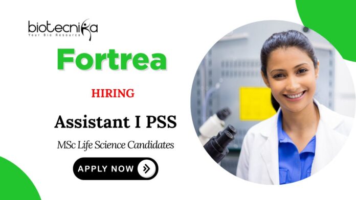 Life Science Jobs at Fortrea Apply Now for Assistant I PSS Position