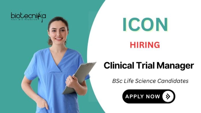 Life Science Jobs at ICON Apply Now for Centralized Clinical Trial Manager Role