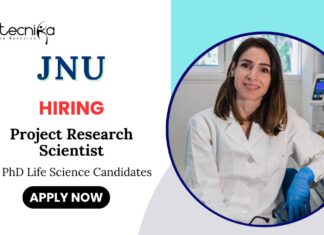 Life Science Jobs at JNU Apply Now for Project Research Scientist Position