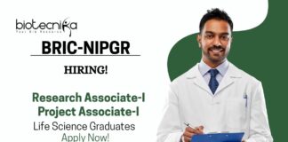Life Science Jobs at NIPGR | Apply Now For The Research and Project Associate Role