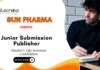 Life Science Jobs at Sun Pharma Apply Now for Junior Submission Publisher Role
