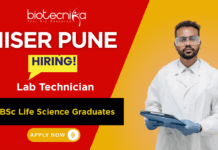 Life Science Lab Technician Job at IISER | Apply Now