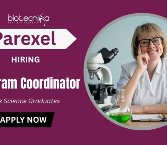 Life Science Parexel Jobs Apply Now for Program Coordinator Role