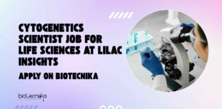 MSc Human Genetics Job Openings at Lilac Insights