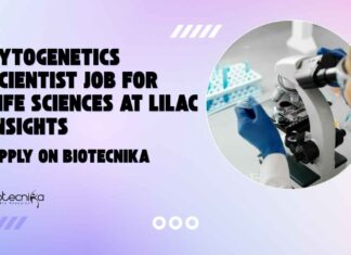 MSc Human Genetics Job Openings at Lilac Insights