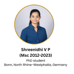 Shreenidhi V P (MSc 2012–2023)