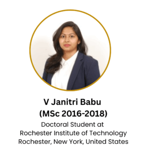 V Janitri Babu (MSc 2016–2018)