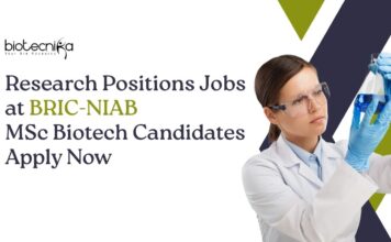 MSc Biotech Jobs at NIAB l Apply Now for Research Positions 