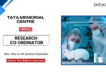 MSc Job at TMC Apply Now for the Research Co-ordinator Role