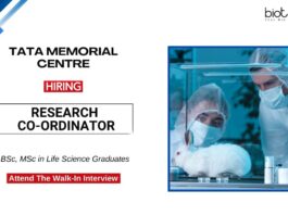 MSc Job at TMC Apply Now for the Research Co-ordinator Role