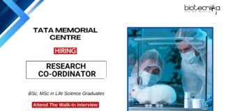 MSc Job at TMC Apply Now for the Research Co-ordinator Role