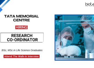MSc Job at TMC Apply Now for the Research Co-ordinator Role