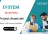 MSc Life Science Jobs at Instem | Apply Now for Project Associate Position