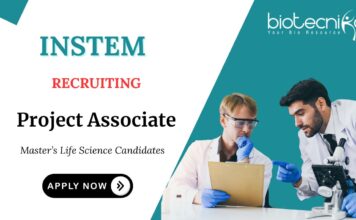 MSc Life Science Jobs at Instem | Apply Now for Project Associate Position