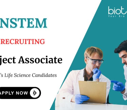 MSc Life Science Jobs at Instem | Apply Now for Project Associate Position