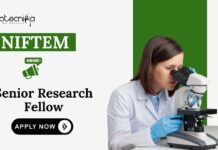 MSc Life Science Jobs at NIFTEM Apply Now for Senior Research Fellow Role