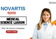Medical Science Liaison Job at Novartis MSc Graduates Apply Now 