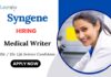Medical Writer Jobs at Syngene | MSc Life Science Candidates Apply Now