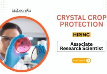 Microbiology Jobs at Crystal Crop Protection MSc Graduates Apply Now for the Associate Research Scientist Position (1)