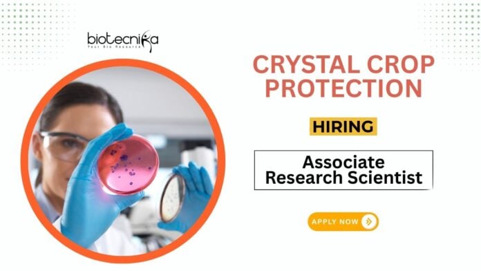 Microbiology Jobs at Crystal Crop Protection MSc Graduates Apply Now for the Associate Research Scientist Position (1)