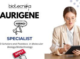 Molecular Biology Job in Hyderabad | PhD Scholars and Postdocs Apply at Aurigene