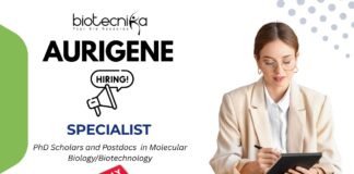 Molecular Biology Job in Hyderabad | PhD Scholars and Postdocs Apply at Aurigene