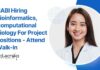 Bioinformatics Research Jobs