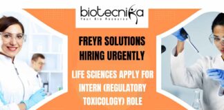 Freshers Life Sciences Internship at Freyr Solutions