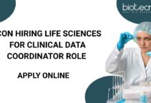 MSc Life Sciences CDC Jobs at ICON