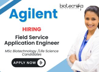Field Service Engineer at Agilent | MSc Life Science Candidates Apply Now