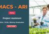 Project Assistant Job at MACS-ARI Pune Botany Graduates Apply Now
