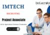 Project Associate Job at IMTECH MSc Agricultural Science Candidates Apply Now