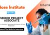 Project Associate Jobs at Bose Institute | Attend the Walk-in Interview