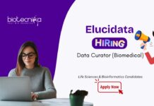 Life Sciences & Bioinformatics Job at Elucidata, Biomedical Data Curator Role. AI-assisted curation, multi-omics, & clinical standards.